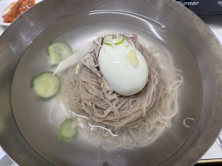 장충동 평양면옥 냉면