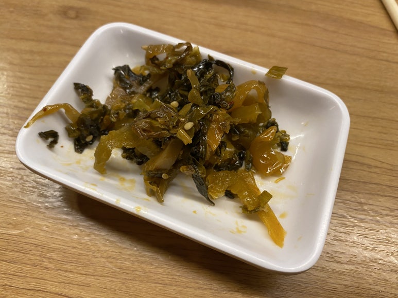 강한 감칠맛이 인상적이었던 반찬