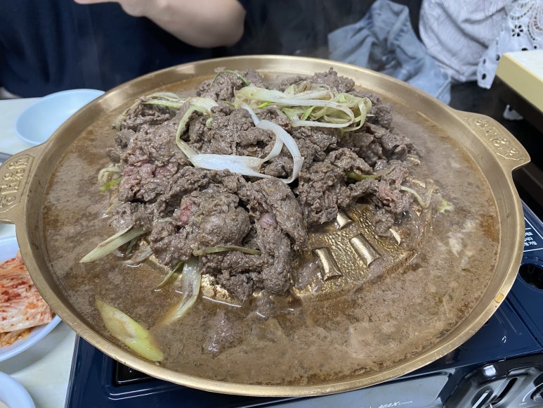 익어가는 평양면옥 불고기