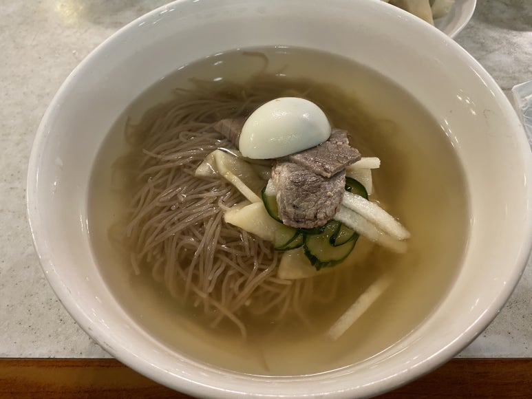 남포면옥 물냉면
