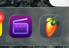 Final Cut과 FL Studio 작업 관련 화면